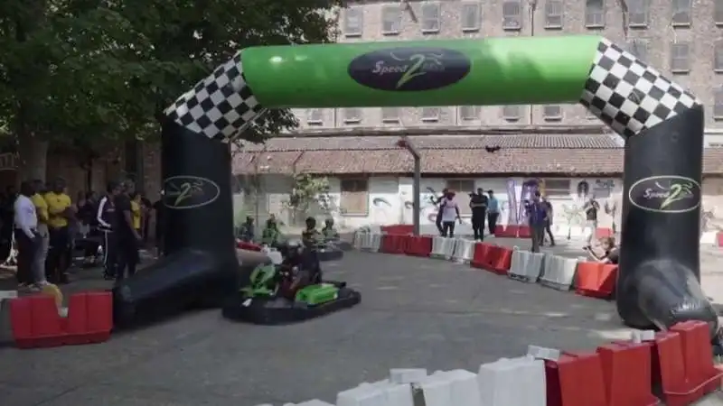 gara di go kart nel carcere di fresnes 3