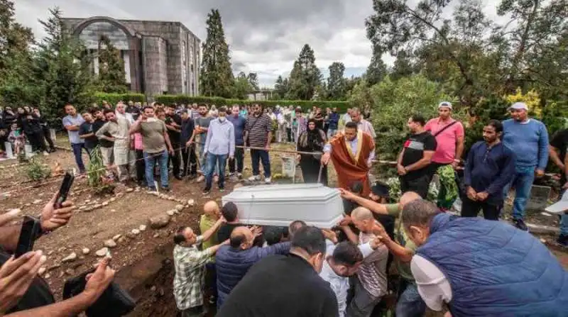 il funerale di Mohanad Moubarak 