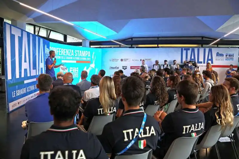 iniziiano gli europei di nuoto  foto fama gmt 017