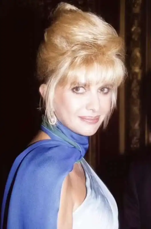 ivana trump a parigi nel 1991 