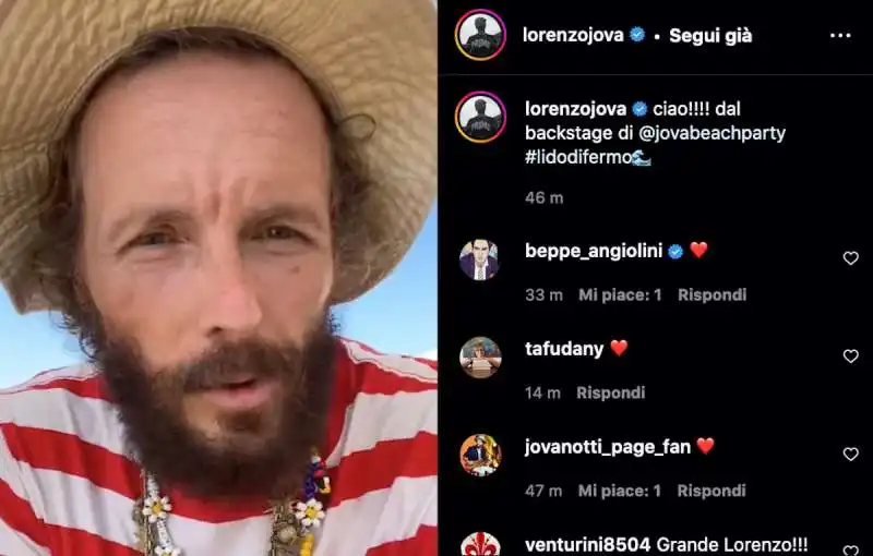 jovanotti risponde alle critiche sul jova beach party 