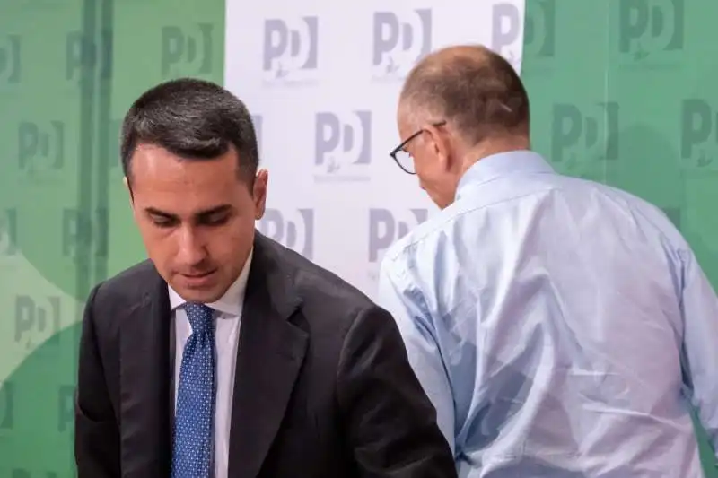 luigi di maio enrico letta  