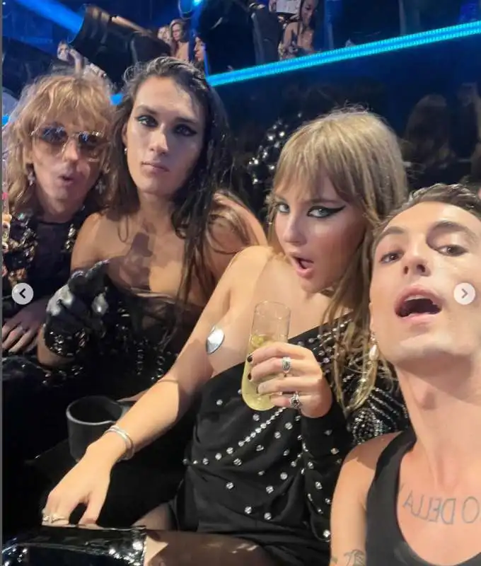 maneskin agli mtv awards 1