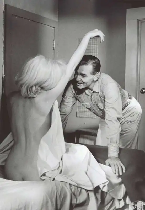 marilyn monroe clark gable gli spostati