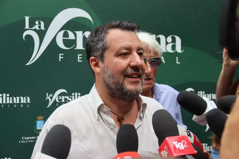 matteo salvini alla versiliana 