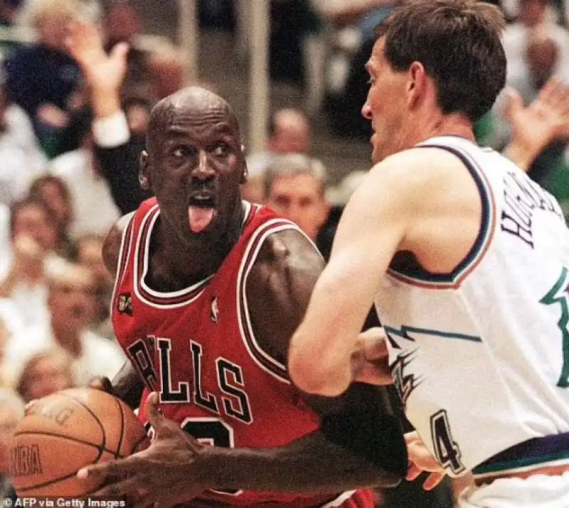 michael jordan durante la sua stagione con i chicago bulls 2