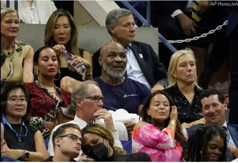 mike tyson us open serena williams