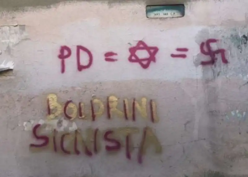 murales antisemiti 1