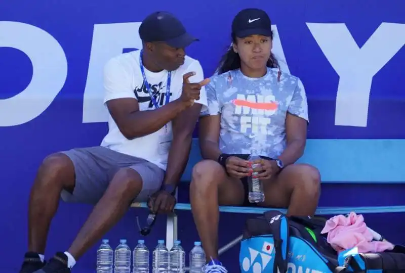 naomi osaka e il padre leonard francois 