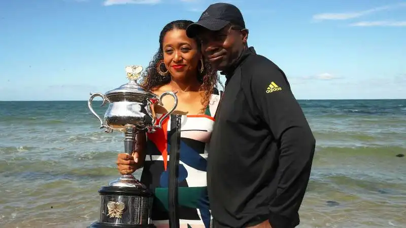 naomi osaka e il padre leonard francois 