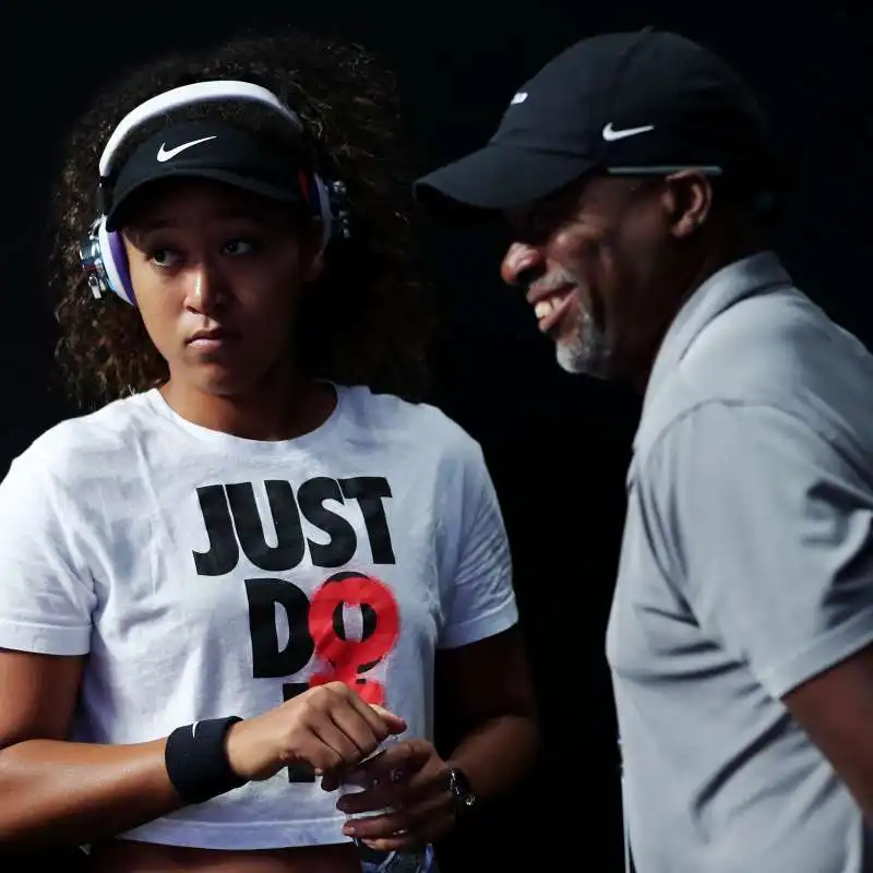 naomi osaka e il padre leonard francois 