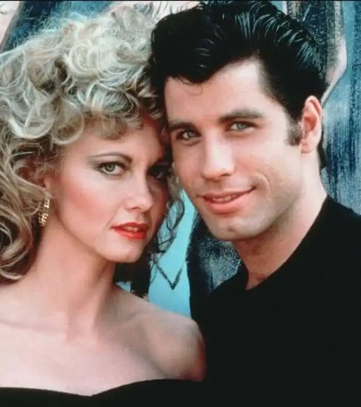 olivia newton john     john travolta 