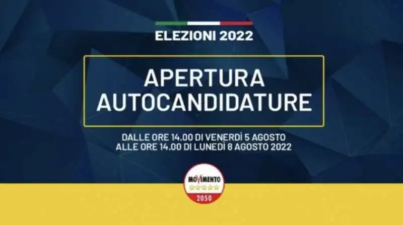 PARLAMENTARIE M5S