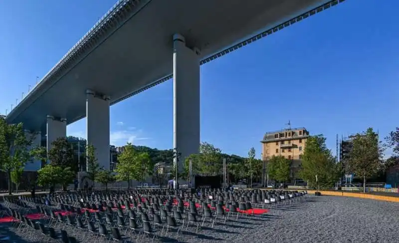 QUARTO ANNIVERSARIO DEL CROLLO DEL PONTE MORANDI DI GENOVA