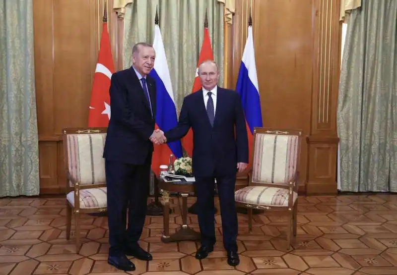 recep tayyip erdogan vladimir putin    vertice di sochi  3