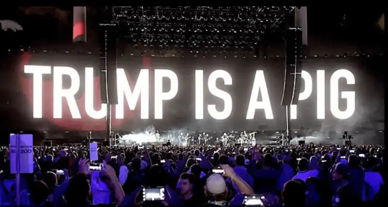 roger waters contro trump 2