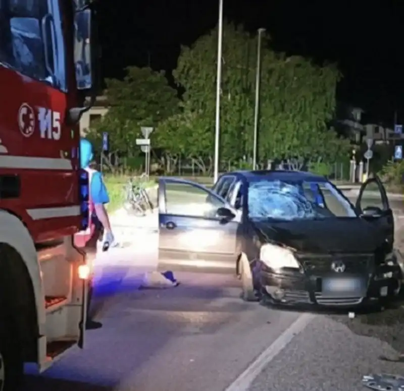 rotatoria incidente pordenone