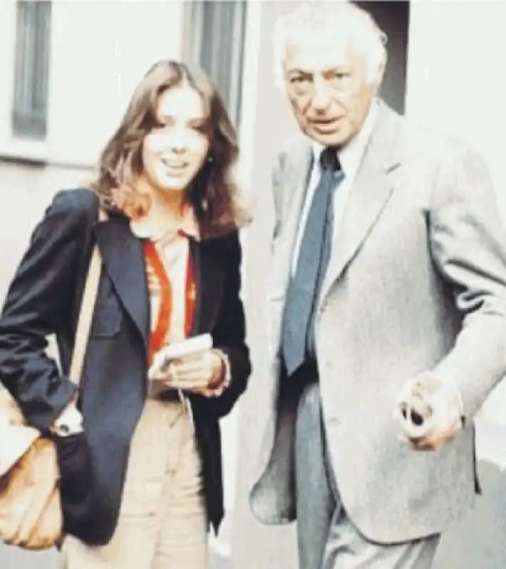 SABINA CIUFFINI IN COMPAGNIA DI GIANNI AGNELLI 