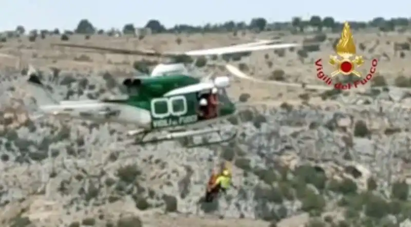 salvataggio escursionista a matera 1