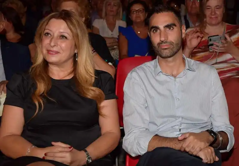 simona morcellini  vice sindaco con il sindaco adriano zuccala  foto di bacco