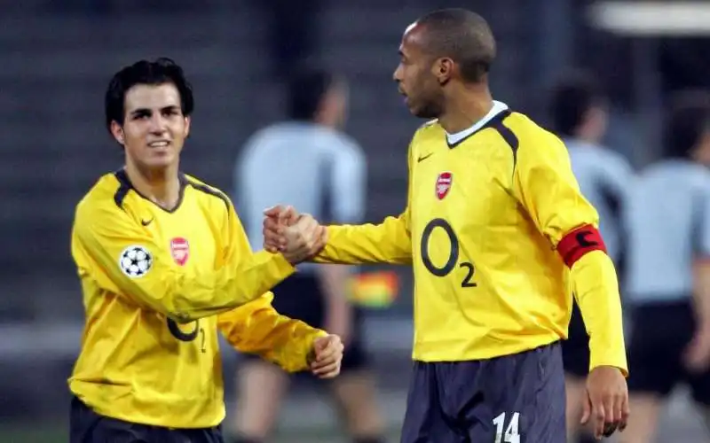 thierry henry cesc fabregas 7