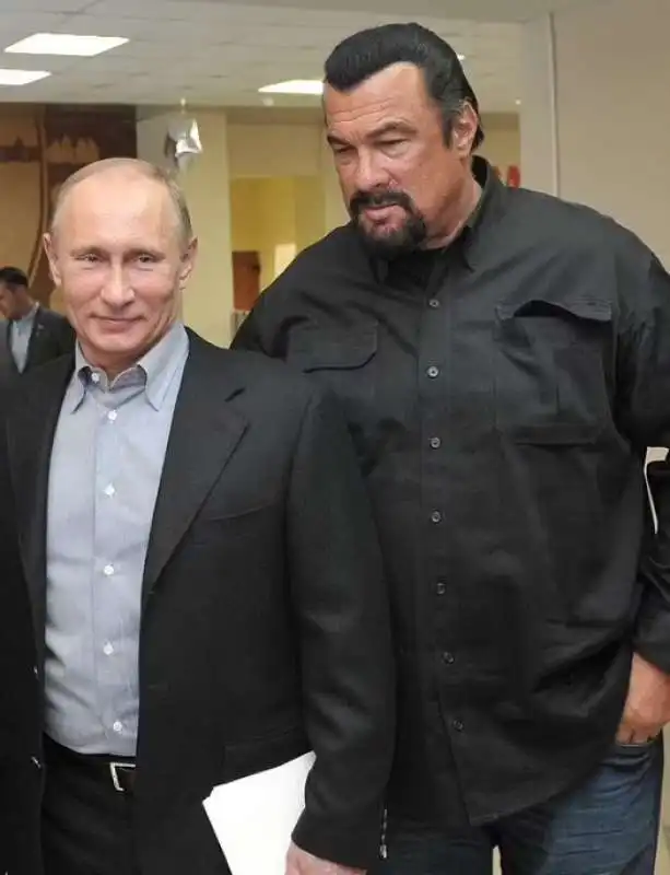 vladimir putin steven seagal 