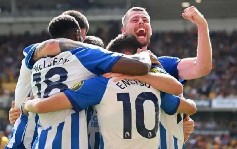 Brighton - vittoria sul Wolverhampton