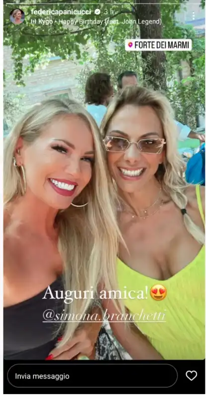 FEDERICA PANICUCCI E SIMONA BRANCHETTI