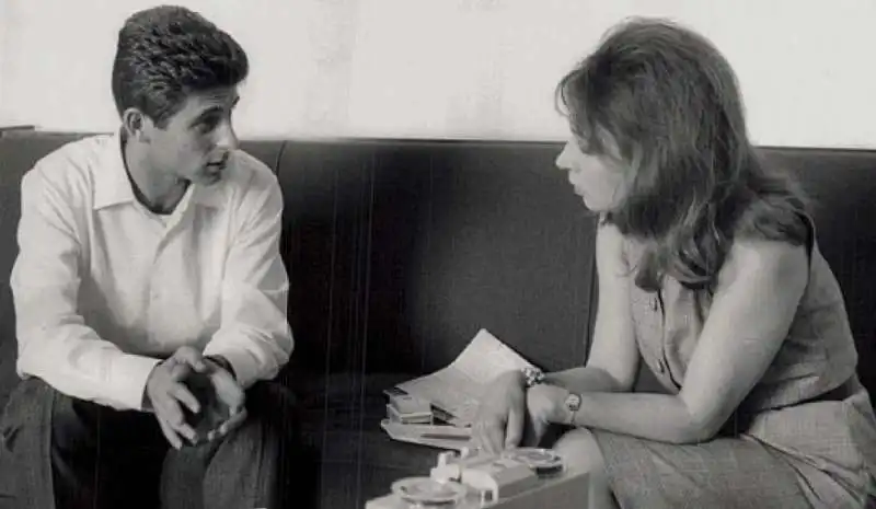 GIANNI RIVERA E ORIANA FALLACI 