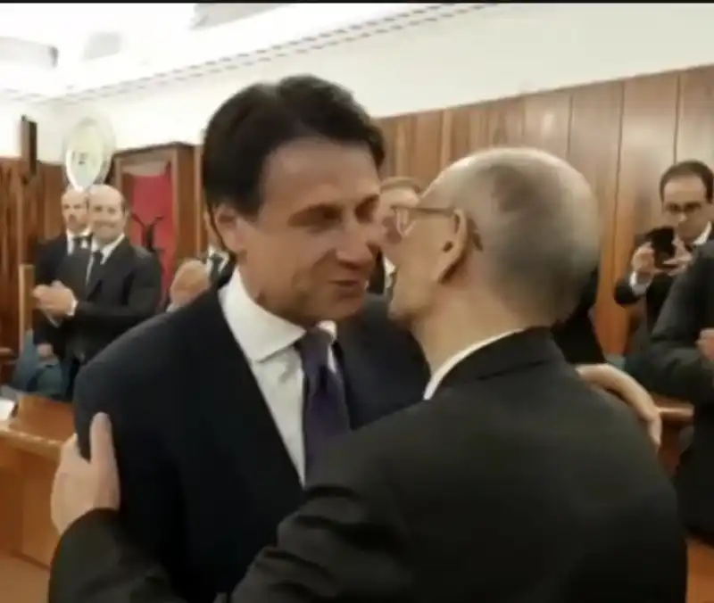 giuseppe conte con il padre nicola