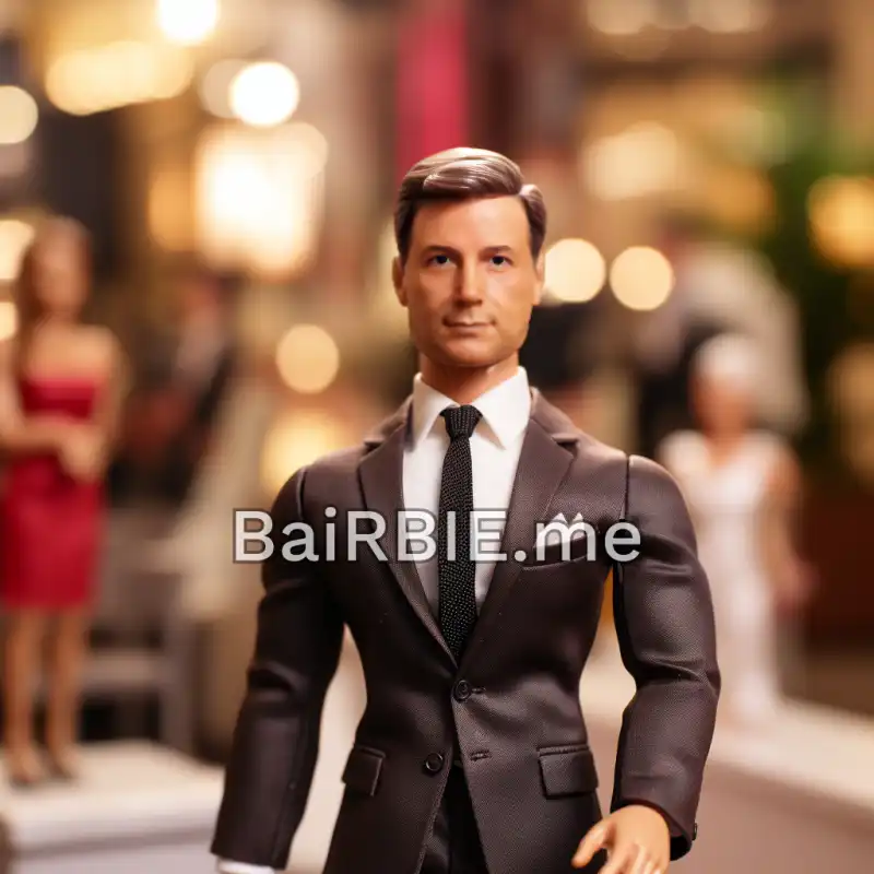 giuseppe conte   in versione ken di barbie   immagine creata con l intelligenza artificiale bairbie.me