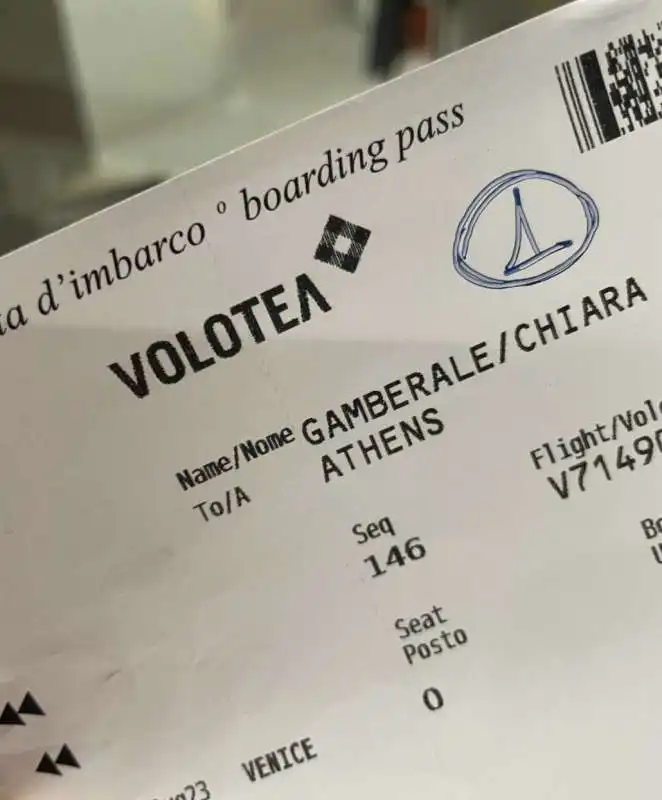 il post di chiara gamberale contro volotea 