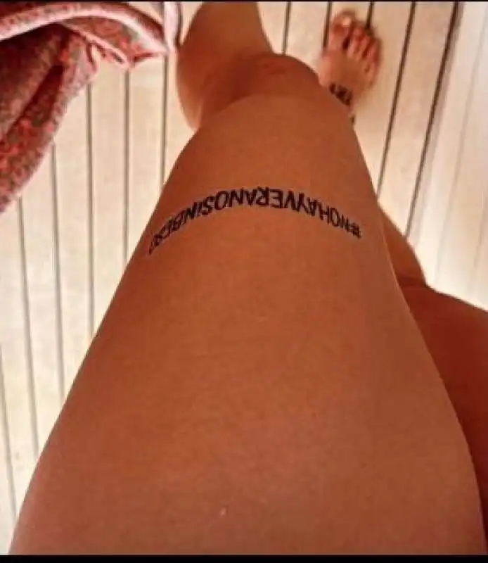 il tatuaggio di jennifer hermoso 