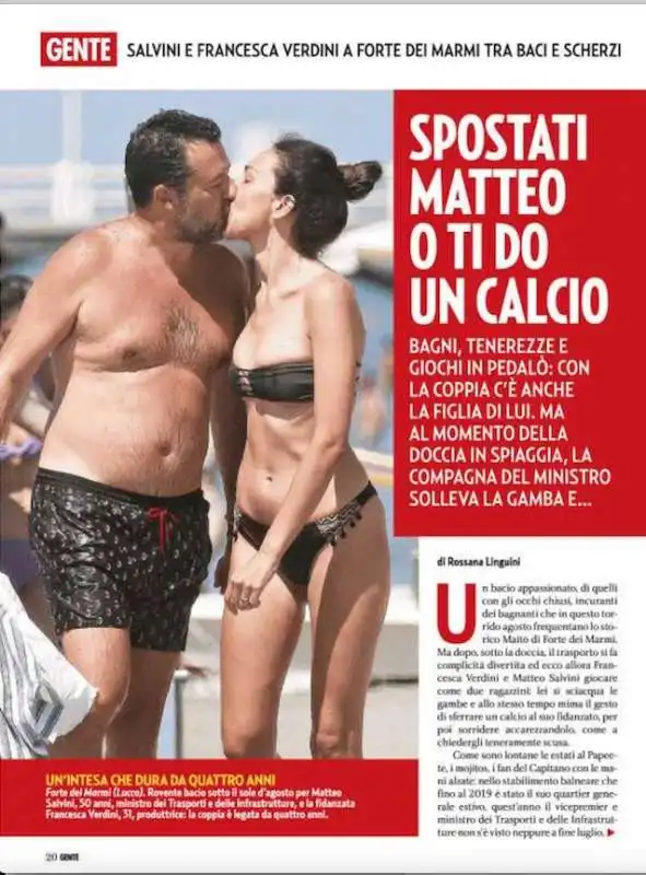 matteo salvini e francesca verdini in vacanza in toscana  6