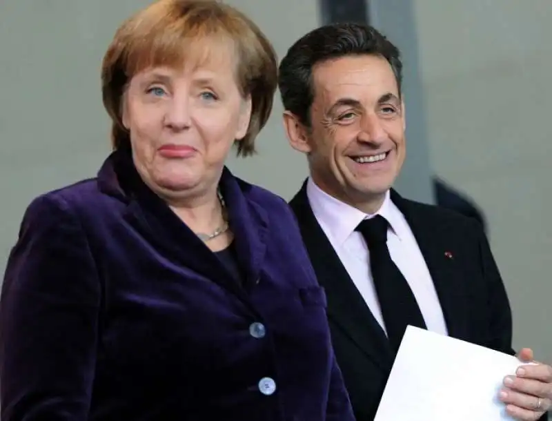 nicolas sarkozy angela merkel 