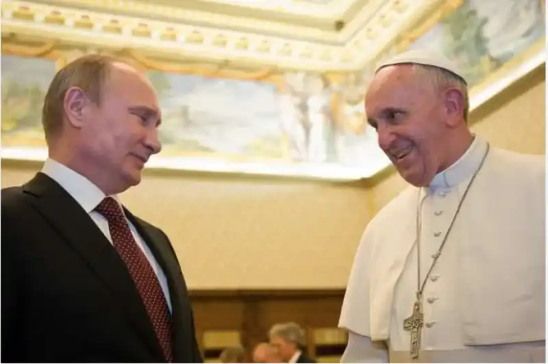 papa francesco putin 