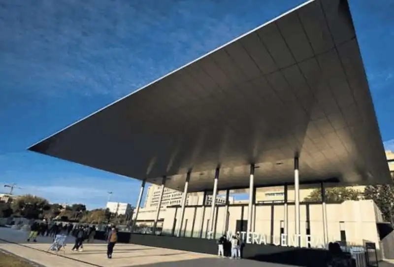 render della futura stazione ferroviaria di matera 