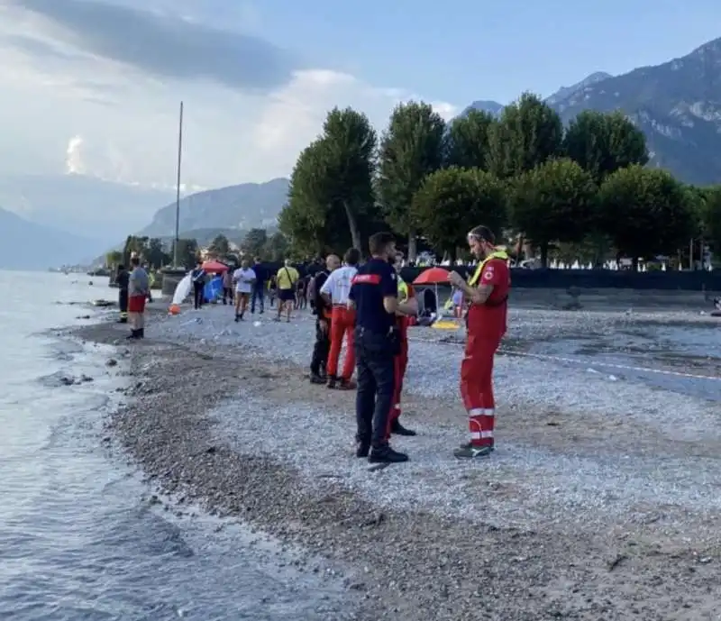 ricerche della bambina di 11 anni scomparsa nel lago di como a mandello del lario   4