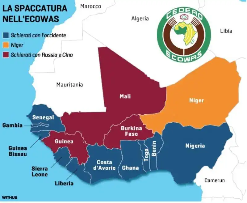 SAHEL - LA SPACCATURA NELL ECOWAS