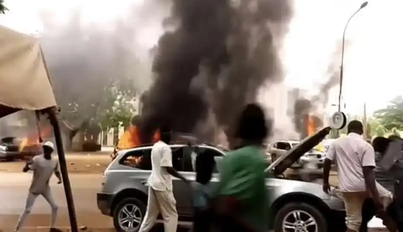 scontri e proteste  in niger  1