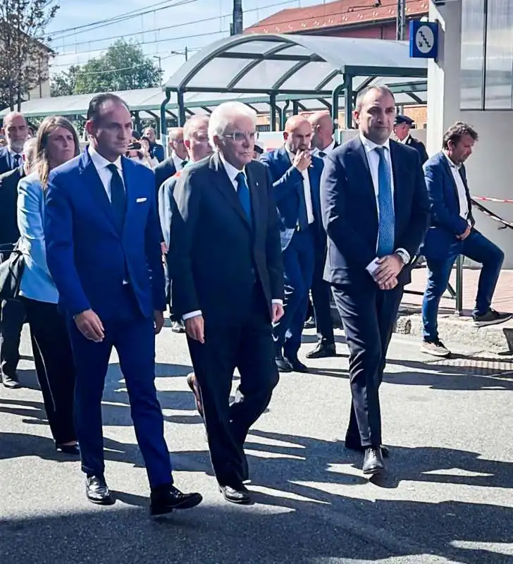 SERGIO MATTARELLA ALLA STAZIONE DI Brandizzo 1