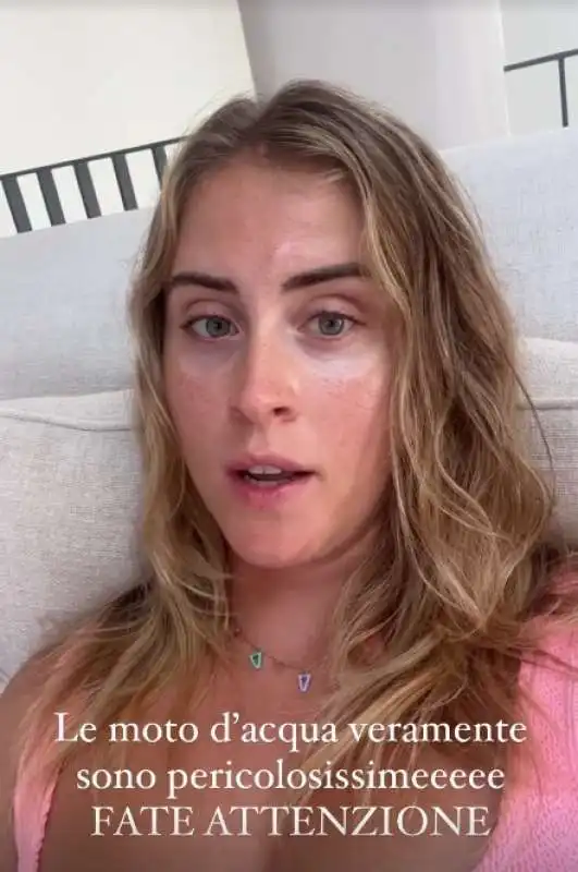 valentina ferragni e l incidente in modo d acqua 1