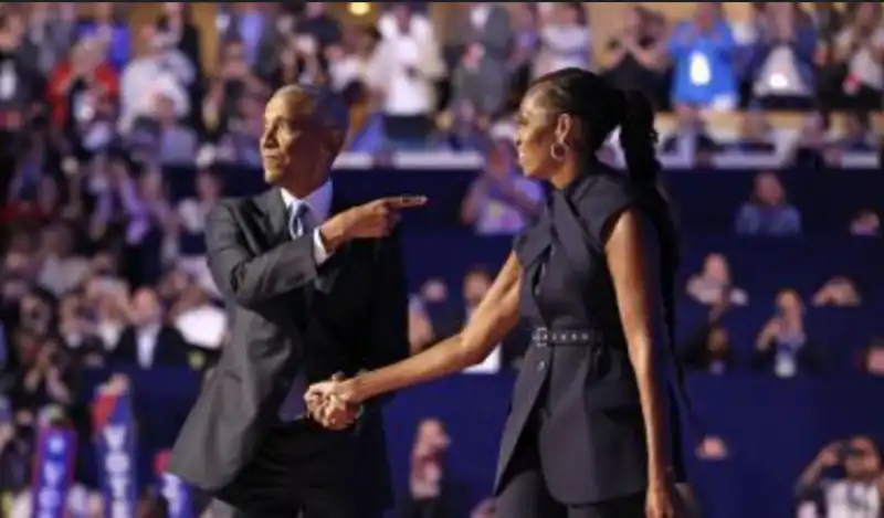 barack e michelle obama   convention democratica a chicago 4