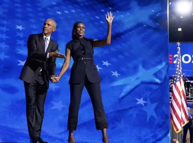 barack e michelle obama   convention nazionale democratica di chicago 