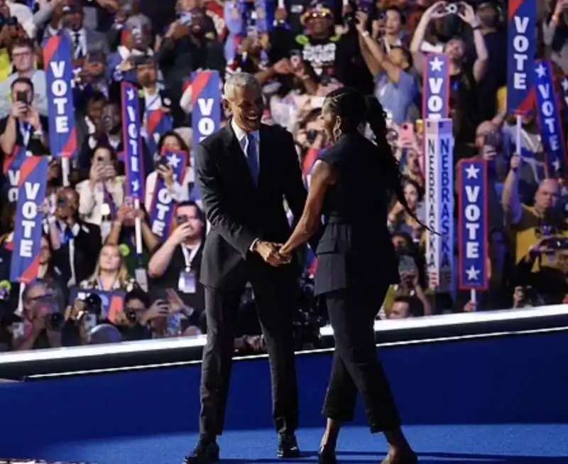 barack e michelle obama   convention nazionale democratica di chicago  4