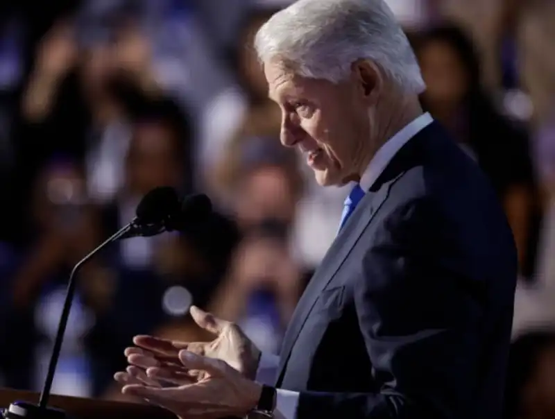 bill clinton - convention democratica a chicago 