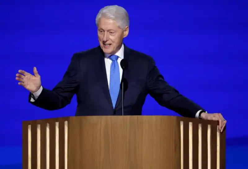 bill clinton - convention democratica a chicago 