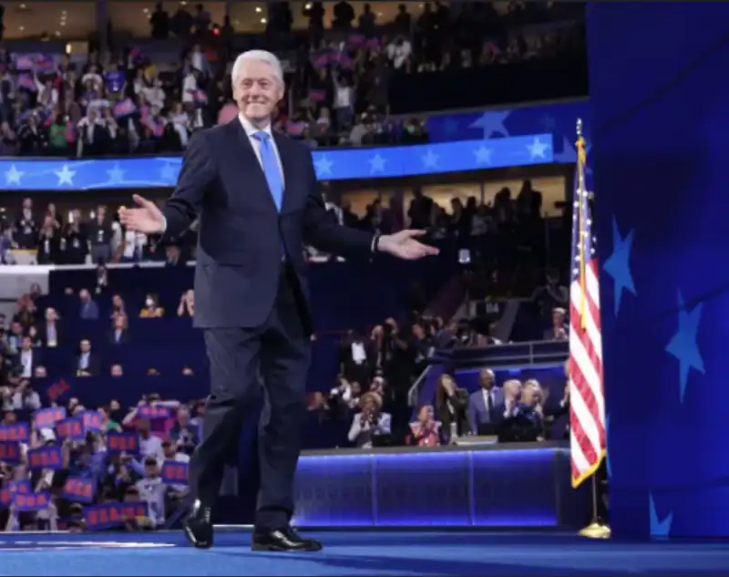 bill clinton - convention democratica chicago