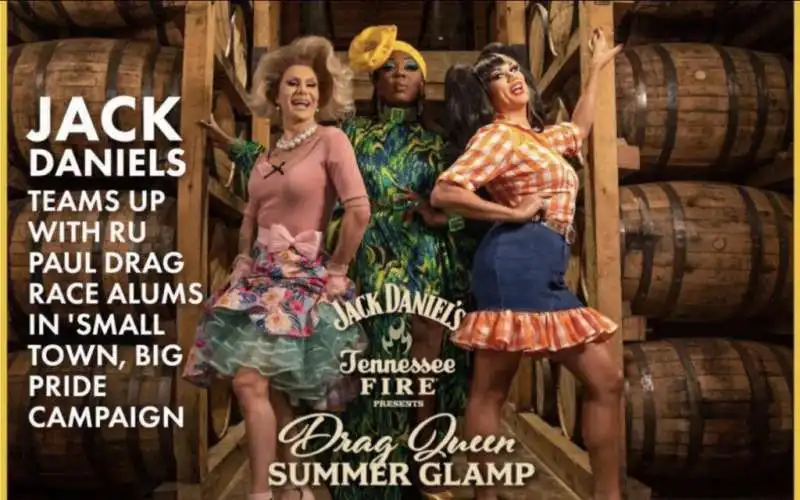 CAMPAGNA JACK DANIEL'S CON DRAG QUEEN