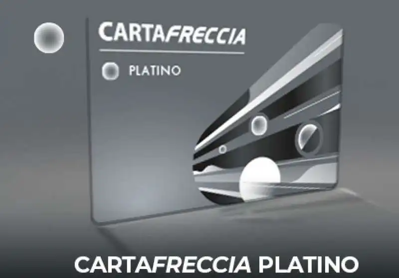 CARTAFRECCIA PLATINO - TRENITALIA